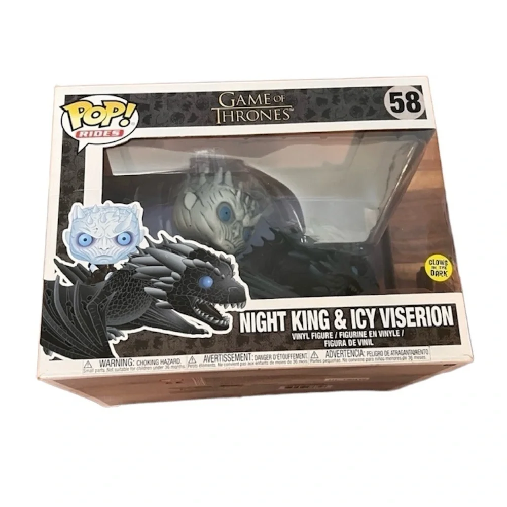 NWT NIB Funko Pop! Night King & Icy Viserion 51 Game Of Thrones Vinyl Figure